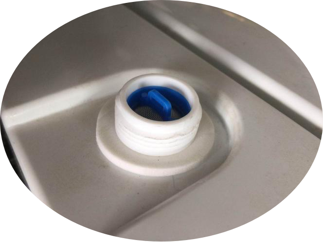 洗衣机如何运用快速密封接头做通水测试？