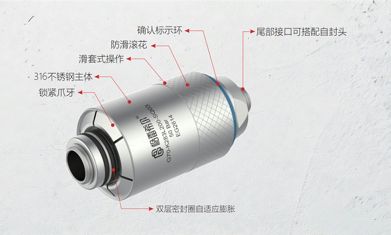 格雷希尔快速密封接头在制冷压缩机扩口管高压气密性测试中的应用