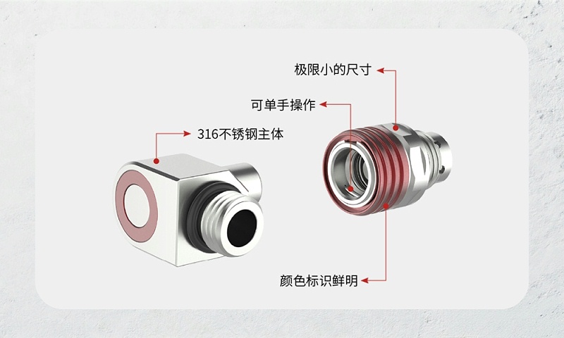 格雷希尔C75系列NVQD液冷接头：面向高密度液冷管路的紧凑型快换方案