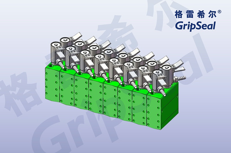 GripSeal并排螺纹孔测试快速接头方案