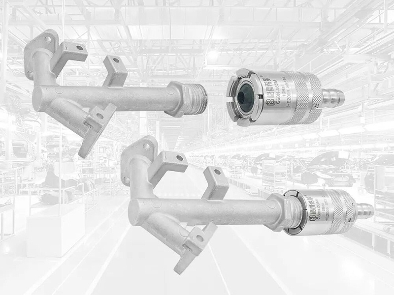 燃气灶狭小操作空间快速连接难题应用案例